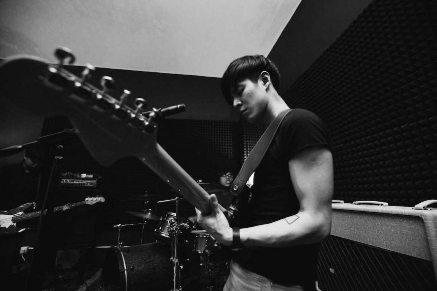 Guitarist Jason Cheung describes David Boring as a "localist" band — their music is about the mayhem beneath Hong Kong's surface. Michael Chiu, Still / Loud.